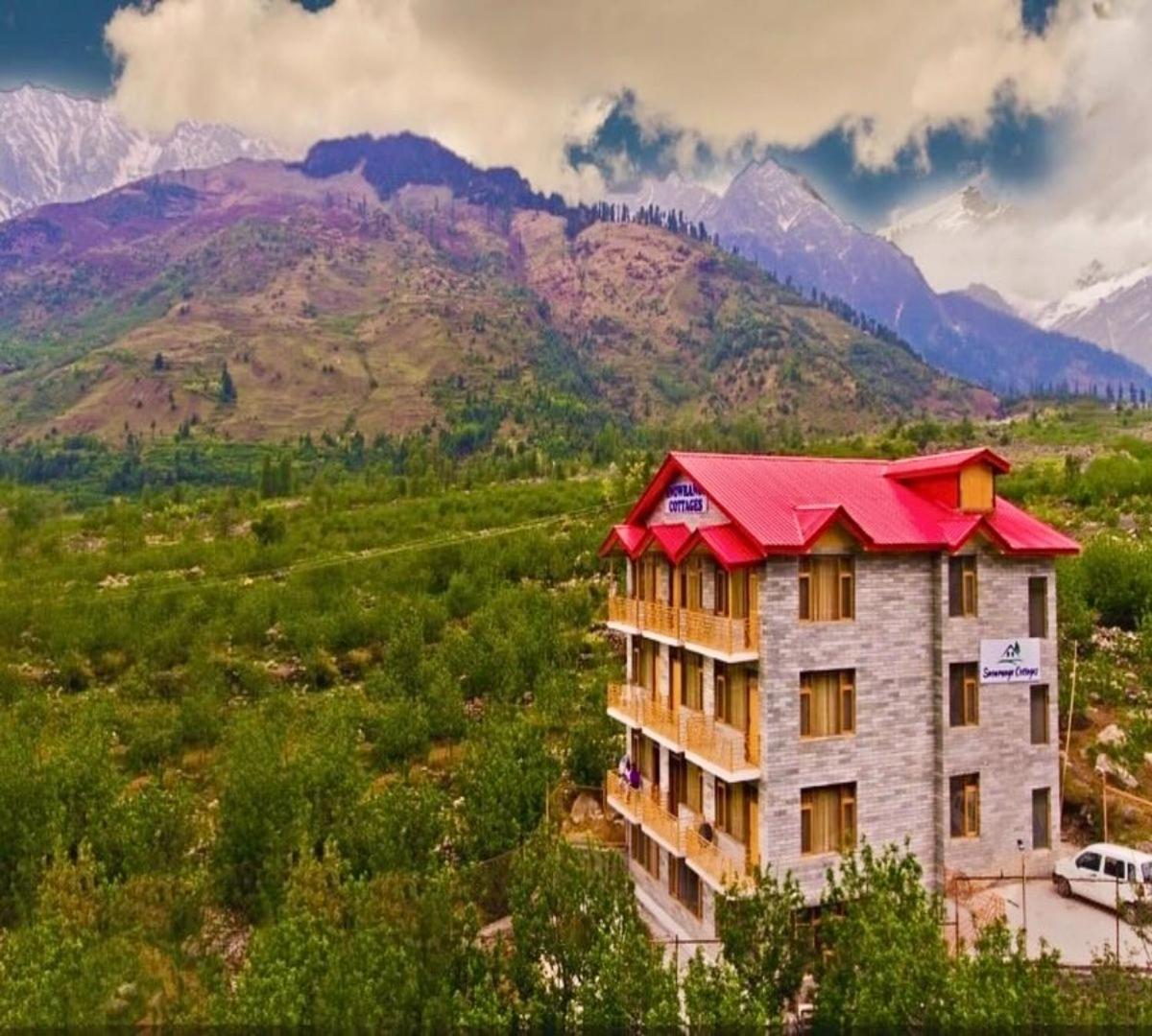 Snow Range Resort And Cottage Vashist Bagian luar foto